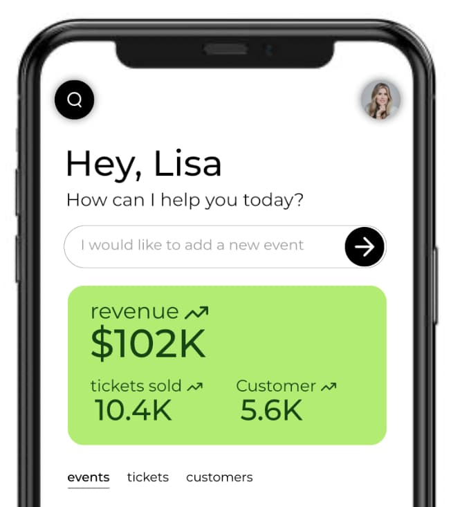 Illustration of people buying tickets online